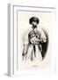 Portrait of Imam Shamil (1799-187), 19th Century-null-Framed Giclee Print