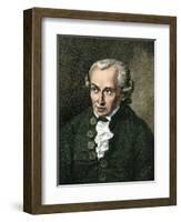 Portrait of Immanuel Kant-null-Framed Giclee Print