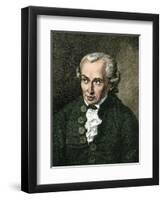 Portrait of Immanuel Kant-null-Framed Giclee Print