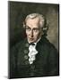 Portrait of Immanuel Kant-null-Mounted Giclee Print