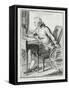 Portrait of Immanuel Kant-null-Framed Stretched Canvas