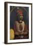 Portrait of Indian Tupac Amaru Peru-null-Framed Giclee Print