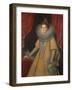 Portrait of Infanta Isabella Clara Eugenia of Spain (1566-163), C. 1598-Frans Francken the Younger-Framed Giclee Print