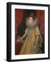 Portrait of Infanta Isabella Clara Eugenia of Spain (1566-163), C. 1598-Frans Francken the Younger-Framed Giclee Print