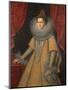 Portrait of Infanta Isabella Clara Eugenia of Spain (1566-163), C. 1598-Frans Francken the Younger-Mounted Giclee Print