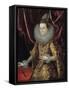 Portrait of Infanta Isabella Clara Eugenia of Spain-Juan Pantoja De La Cruz-Framed Stretched Canvas