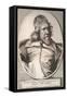 Portrait of Inigo Jones-Wenceslaus Hollar-Framed Stretched Canvas
