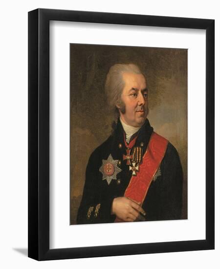 Portrait of Ioasaph Arbenev, 1799-Vladimir Lukich Borovikovsky-Framed Premium Giclee Print