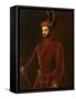 Portrait of Ippolito De' Medici-Titian (Tiziano Vecelli)-Framed Stretched Canvas