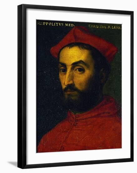 Portrait of Ippolito De Medici-null-Framed Giclee Print