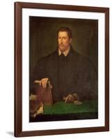 Portrait of Ippolito Riminaldi-Titian (Tiziano Vecelli)-Framed Giclee Print