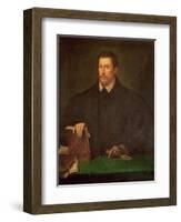 Portrait of Ippolito Riminaldi-Titian (Tiziano Vecelli)-Framed Giclee Print