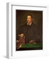 Portrait of Ippolito Riminaldi-Titian (Tiziano Vecelli)-Framed Giclee Print