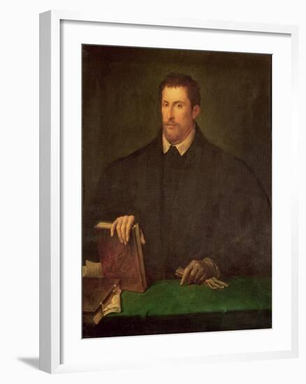 Portrait of Ippolito Riminaldi-Titian (Tiziano Vecelli)-Framed Giclee Print