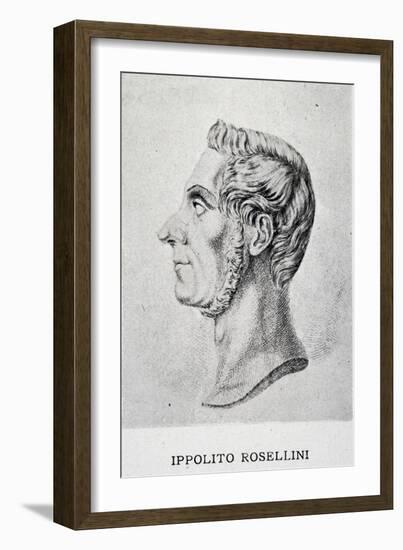 Portrait of Ippolito Rosellini-null-Framed Giclee Print