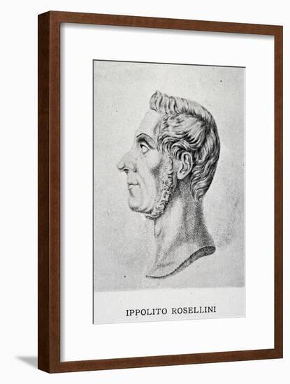 Portrait of Ippolito Rosellini-null-Framed Giclee Print