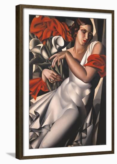 Portrait of Ira Perot-Tamara de Lempicka-Framed Giclee Print