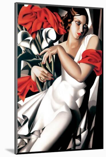 Portrait of Ira-Tamara de Lempicka-Mounted Premium Giclee Print