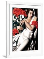 Portrait of Ira-Tamara de Lempicka-Framed Premium Giclee Print