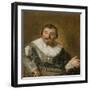 Portrait of Isaac Abrahamsz. Massa, C.1635-Frans Hals-Framed Giclee Print