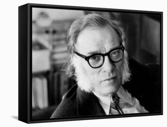 Portrait of Isaac Asimov-null-Framed Stretched Canvas