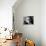 Portrait of Isaac Asimov-null-Photographic Print displayed on a wall