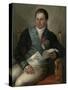 Portrait of Isaac Jan Alexander Gogel-Mattheus Ignatius van Bree-Stretched Canvas
