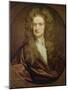 Portrait of Isaac Newton-Godfrey Kneller-Mounted Giclee Print