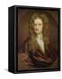 Portrait of Isaac Newton-Godfrey Kneller-Framed Stretched Canvas