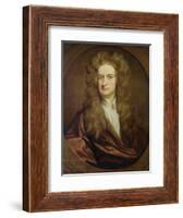 Portrait of Isaac Newton-Godfrey Kneller-Framed Giclee Print