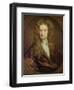 Portrait of Isaac Newton-Godfrey Kneller-Framed Giclee Print