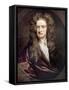 Portrait of Isaac Newton-null-Framed Stretched Canvas