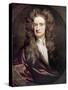 Portrait of Isaac Newton-null-Stretched Canvas