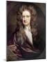 Portrait of Isaac Newton-null-Mounted Giclee Print