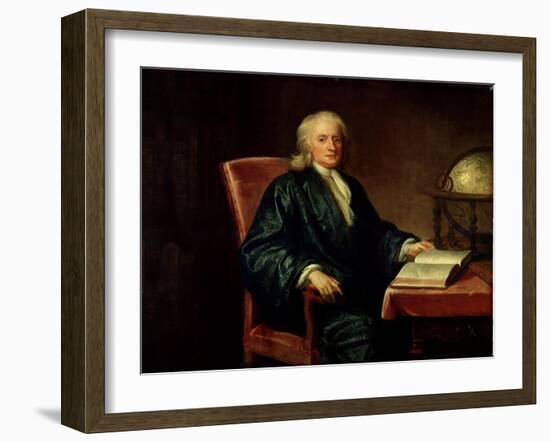 Portrait of Isaac Newton-Enoch Seeman-Framed Giclee Print