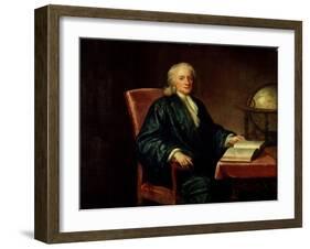 Portrait of Isaac Newton-Enoch Seeman-Framed Giclee Print