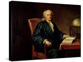 Portrait of Isaac Newton-Enoch Seeman-Stretched Canvas