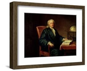 Portrait of Isaac Newton-Enoch Seeman-Framed Giclee Print