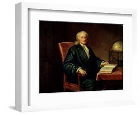 Portrait of Isaac Newton-Enoch Seeman-Framed Giclee Print