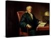 Portrait of Isaac Newton-Enoch Seeman-Stretched Canvas