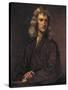 Portrait of Isaac Newton-null-Stretched Canvas