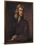 Portrait of Isaac Newton-null-Framed Giclee Print