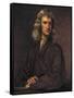Portrait of Isaac Newton-null-Framed Stretched Canvas