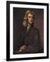 Portrait of Isaac Newton-null-Framed Giclee Print