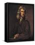 Portrait of Isaac Newton-null-Framed Stretched Canvas