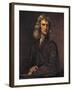 Portrait of Isaac Newton-null-Framed Giclee Print