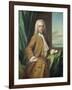 Portrait of Isaac Parker, Merchant from Middelburg-Philip van Dijk-Framed Art Print