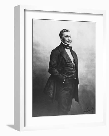 Portrait of Isaac Pereire-Nadar-Framed Photographic Print