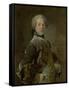 Portrait of Isaac Van Rijneveld-Louis Tocque-Framed Stretched Canvas