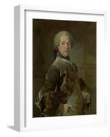 Portrait of Isaac Van Rijneveld-Louis Tocque-Framed Art Print